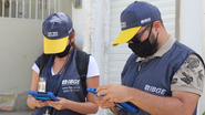 Trabalhadores do IBGE - (Foto: Divulgação)