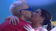 Marina Ferrari e Gui Araujo deram o primeiro beijo durante festa em "A Fazenda 13" - Foto: Reprodução