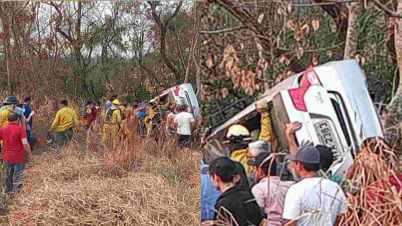 Carro foi encontrado totalmente destruído às margens de rodovia no Paraguai