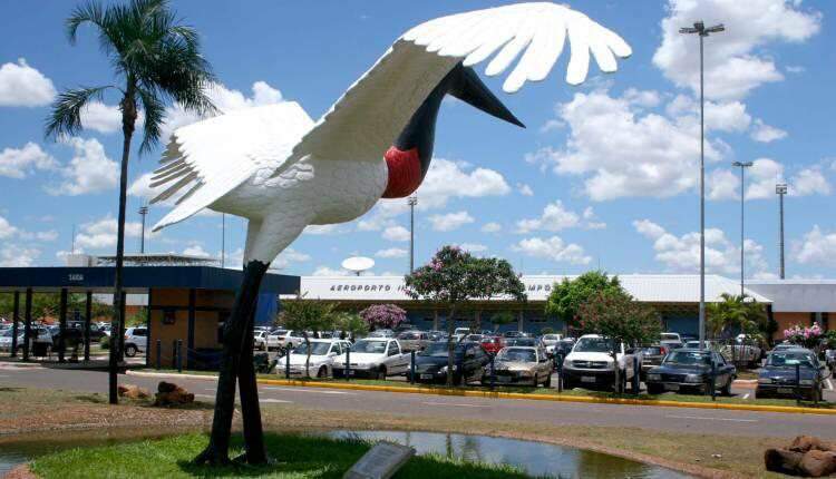 O aeroporto de Campo Grande tem 20 voos previstos para hoje.