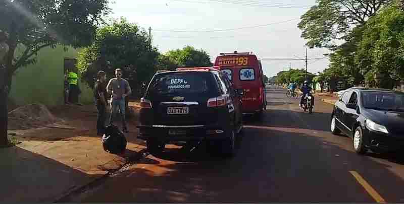 Equipes do Corpo de Bombeiros, Samu e também da Polícia Civil estiveram no local