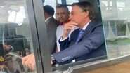 Presidente Jair Bolsonaro na apresentação de ônibus elétrico - Foto: Suzantur