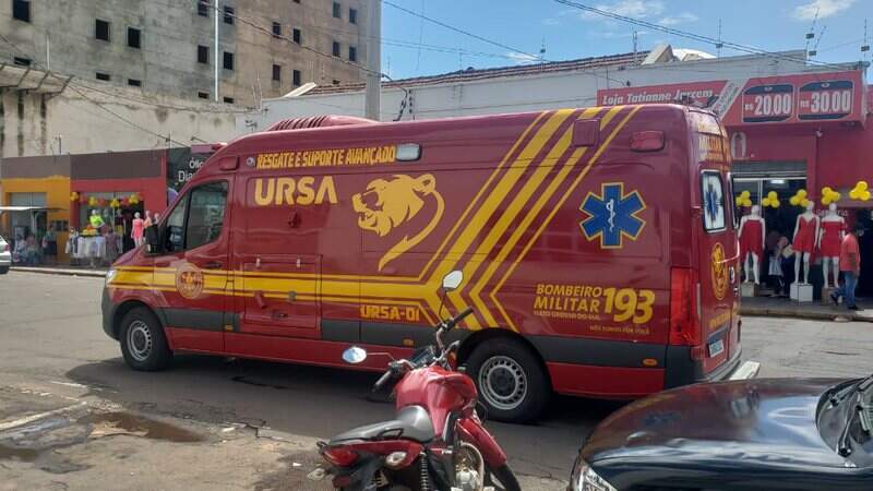 A confusão aconteceu nesta tarde, no centro de Campo Grande