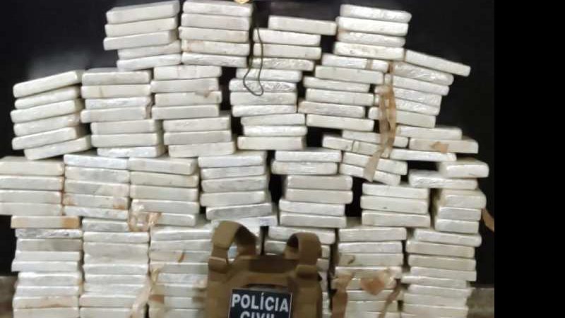 Droga foi apreendida pela Polícia Civil