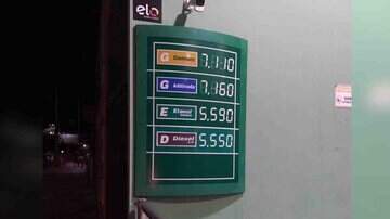 Gasolina pode ser encontrada a mais de R$ 7 em alguns municípios - Reprodução, Arquivo