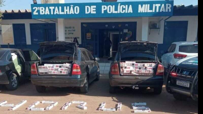 Condutores foram encaminhados à Delegacia de Polícia Federal em Três Lagoas