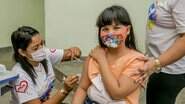 Quase 600 crianças da faixa etária já foram vacinadas no município. - (Foto: Divulgação/Prefeitura de Corumbá)