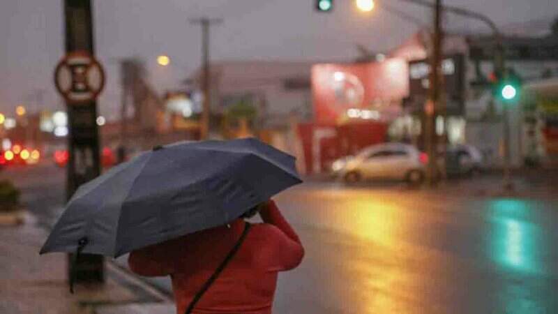 Em Campo Grande, a previso  de chuva durante todo o dia.