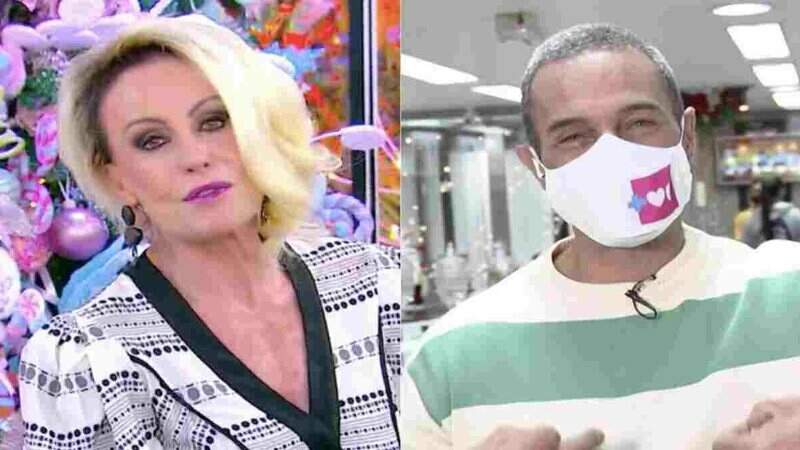 Ana Maria Braga causou um 'climão' no Mais Você com o repórter Fabrício Battaglini