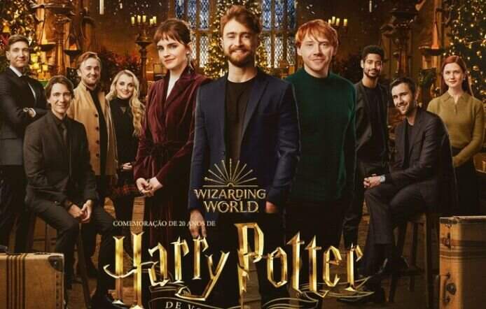 Harry Potter: De Volta a Hogwarts estreia dia 1 de janeiro de 2022, exclusivamente no HBO Max