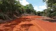 A estrada foi construída para dar acesso a chácaras às margens do rio Anhumas - (Foto: Divulgação/PMA)