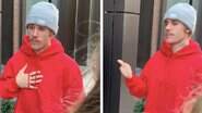 Justin Bieber pede para que fãs saiam da sua casa, onde gosta de ter privacidade - (Foto: Reproduçãp/Tik Tok)