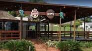 Bar Kiwi Tropical, localizado nos altos da Avenida Afonso Pena - Reprodução/Google