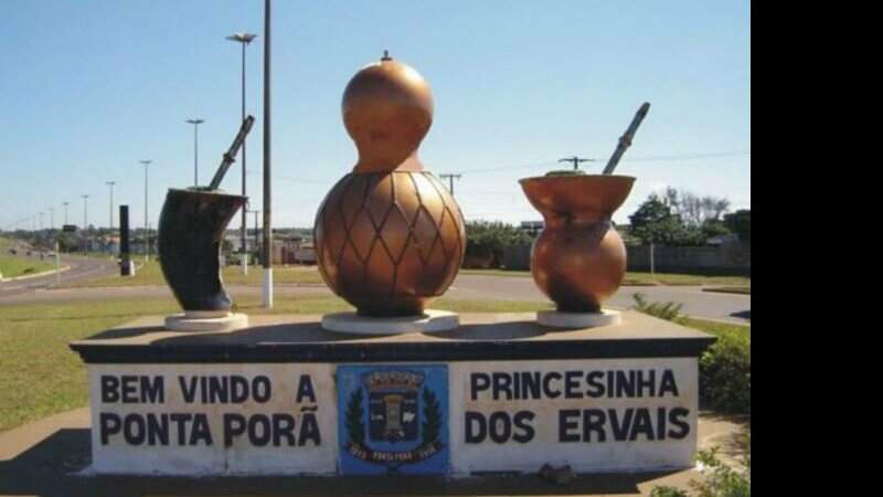 Ponta Porã fica na fronteira com o Paraguai. (Foto: Arquivo/Midiamax)