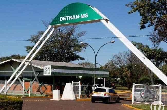 Sede do Detran-MS, em Campo Grande. (Arquivo, Midiamax)
