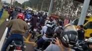 Mais de 200 motos foram abordadas (Foto: Divulgação) - Mais de 200 motos foram abordadas (Foto: Divulgação)