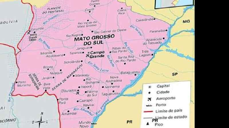 Mato Grosso do Sul pode perder até municípios antigos, segundo proposta de Paulo Guedes (Reprodução, Britannica)