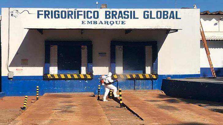Frigorífico Brasil Global em Guia Lopes da Laguna. (Divulgação)