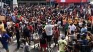 Pessoas reunidas no centro de Manaus durante protesto. (Foto: Reprodução/iG) - Pessoas reunidas no centro de Manaus durante protesto. (Foto: Reprodução/iG)