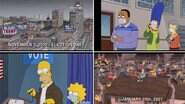 Internautas conspiram que 'Os Simpsons' previu confusão nos EUA