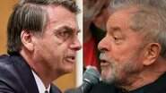 Pesquisa indica que somente Lula poderia vencer Bolsonaro em 2022. (Foto: Montagem / Divulgação) - Pesquisa indica que somente Lula poderia vencer Bolsonaro em 2022. (Foto: Montagem / Divulgação)
