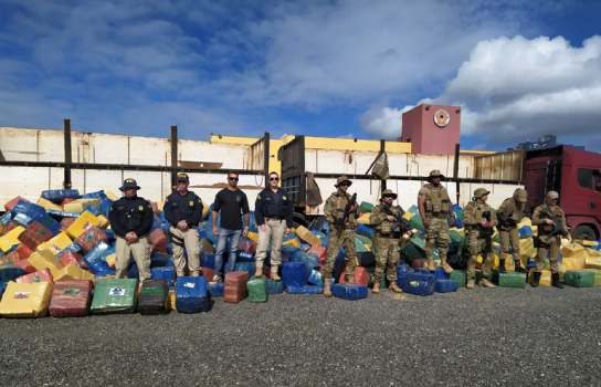 Droga saiu de Ponta Porã no carregamento de soja