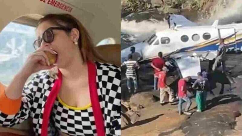 Avião caiu com Marília Mendonça e outras quatro pessoas na última sexta-feira (5).