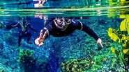 O museu subaquático da Nascente Azul será o único do mundo em um ambiente de água doce - Foto: Reprodução