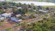 Vista aérea do município de Paranhos - Reprodução/Facebook