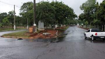 Os serviços pontuais continuam e é necessário a atenção dos motoristas nas dependências do complexo. - Divulgação/Prefeitura Campo Grande