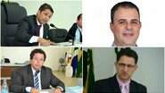 Ex-vereadores de Naviraí Cícero dos Santos, Gean Volpatto, Elias Alves e José Odair Gallo - Assessoria/Reprodução/Jr. Lopes