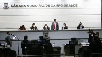 Vereadores durante sessão na Câmara Municipal de Campo Grande - (Foto: Marcos Ermínio, Jornal Midiamax, Arquivo)