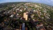 Vista aérea de Coxim - Eduardo Bampi/UFMS/Reprodução