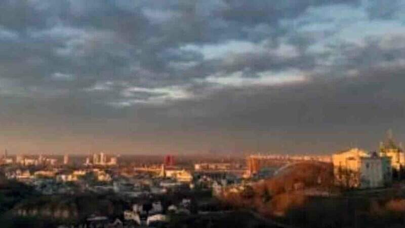 Vista de Kiev, capital da Ucrânia