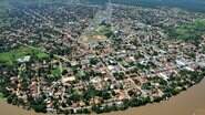 Imagem aérea do município de Coxim - (Foto: Arquivo/Midiamax)