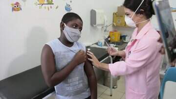 Vacinação contra Covid-19 em crianças iniciou neste sábado (15) - Leonardo de França, Jornal Midiamax