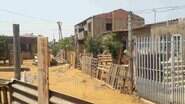 Imóveis abandonados por construtoras foram invadidos - Arquivo