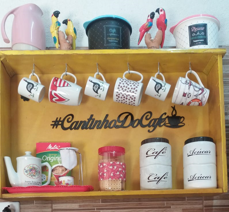 cantinho - Cantinho do café, geladeira repaginada e muito mais: as aventuras do Faça Você Mesmo em Campo Grande