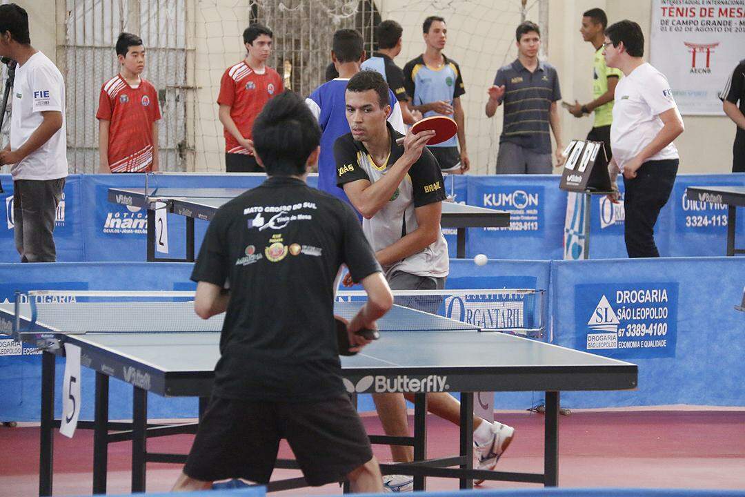 Torneio de tênis de mesa traz medalhista pan-americano a Campo Grande