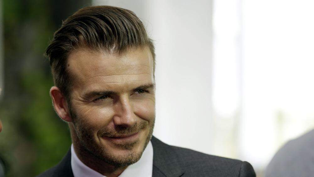 David Beckham é eleito o homem mais sexy do mundo
