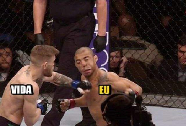 Rápido nocaute de McGregor em José Aldo vira piada na internet