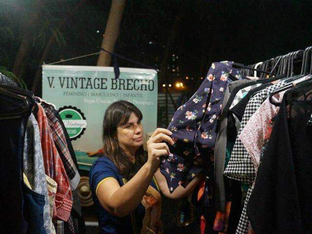 Val Reis, dona do V.Vintage, é também criadora do coletivo de brechós / Foto: Arquivo pessoal