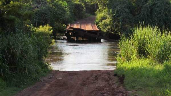 Mais uma ponte cai em MS e motoristas gastam até R$ 60 com pedágio