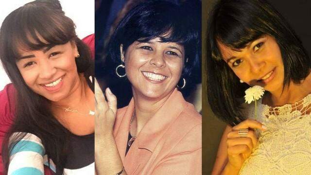 Jornal Extra chegou a compará-la com as outras esposas de Roberto, Maria Rita (no centro) e Iara Andrade (à direita) / Foto: Jornal Extra