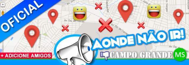 Capa do grupo 'Aonde NÃO ir em Campo Grande' (Reprodução)