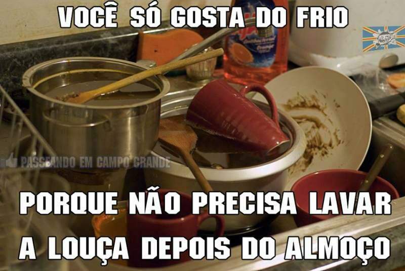 6 memes sobre frio com os quais o campo-grandense poderá se identificar