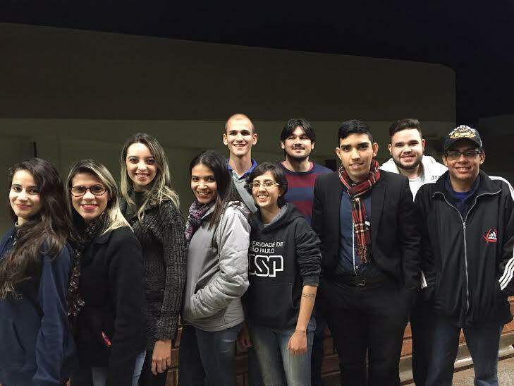 Acadêmicos idealizadores da festa / Foto: Assessoria/Divulgação