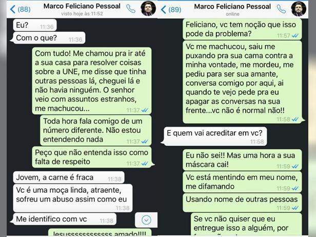 Jovem de 22 anos denuncia Marco Feliciano por assédio sexual