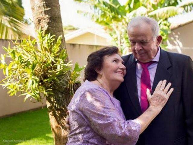 Casal festejou 60 anos de relacionamento / Foto: Cleyton Amarall/Divulgação
