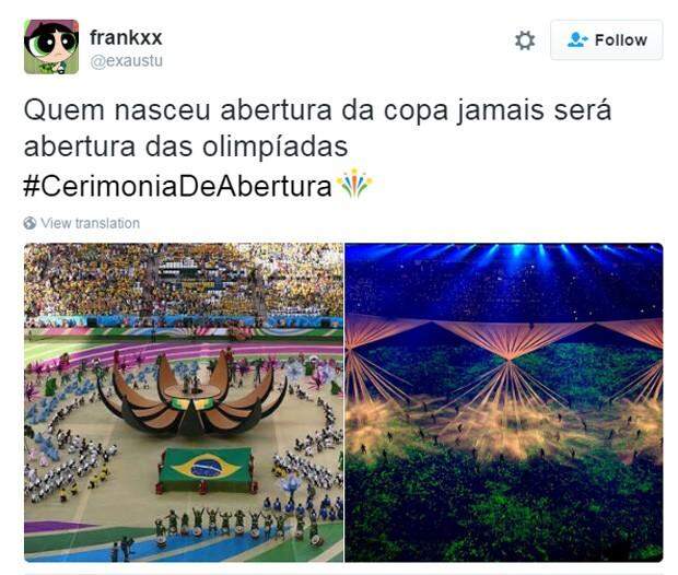 8 dos melhores e mais cômicos tweets sobre a cerimônia de abertura das Olimpíadas